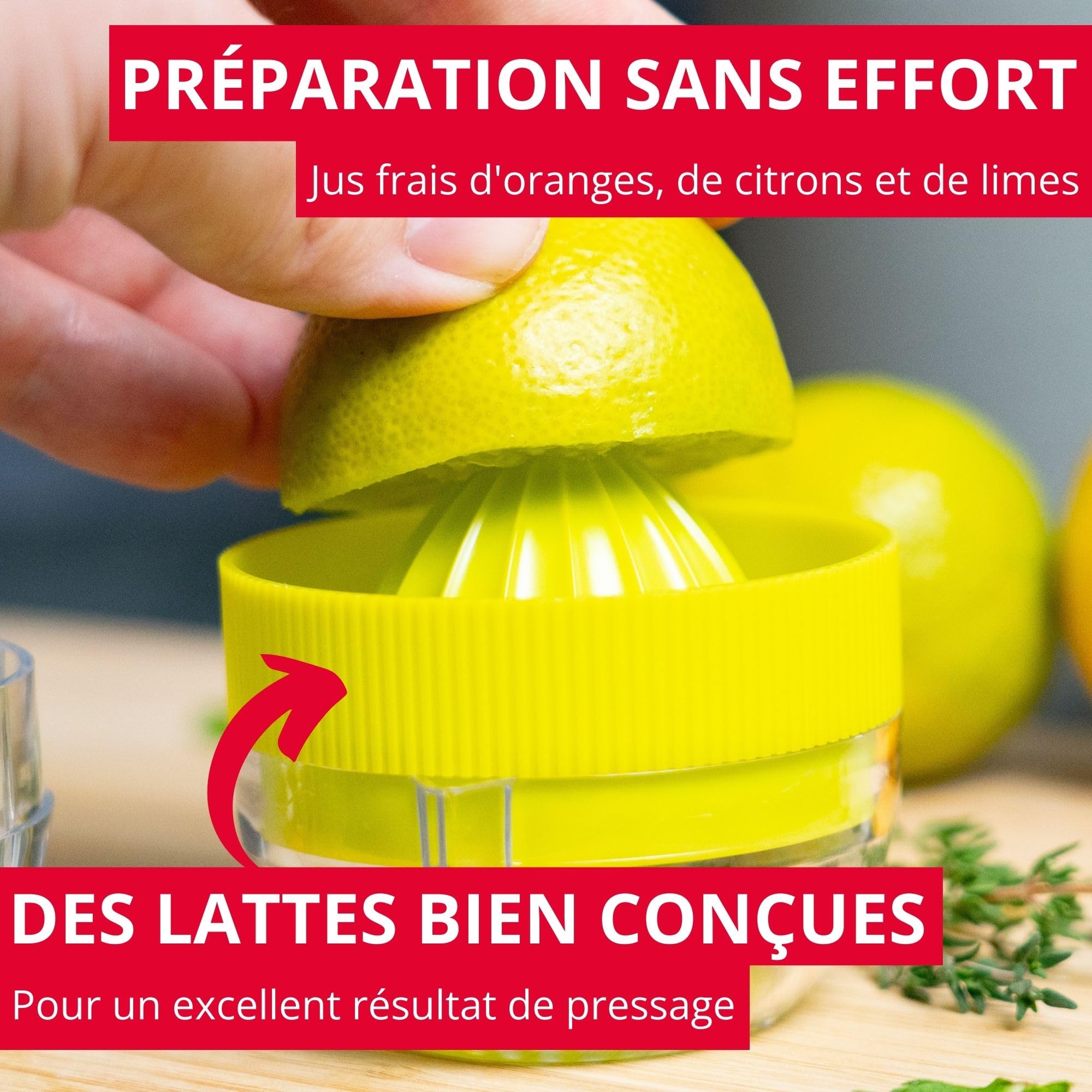 westmark-fresh-and-fruity-petit-presse-agrumes-avec-r-cipient-50-ml-et-couvercle image 2