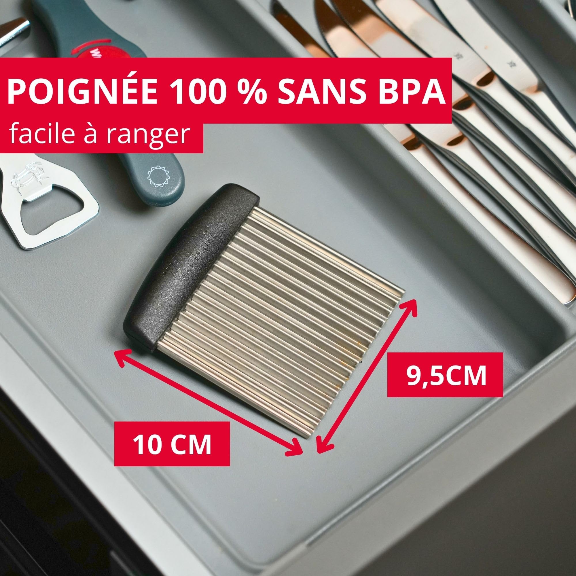 westmark-master-line-coupe-l-gumes-ondul-lame-acier-inoxydable-pour-d-coupe-d-co image 5