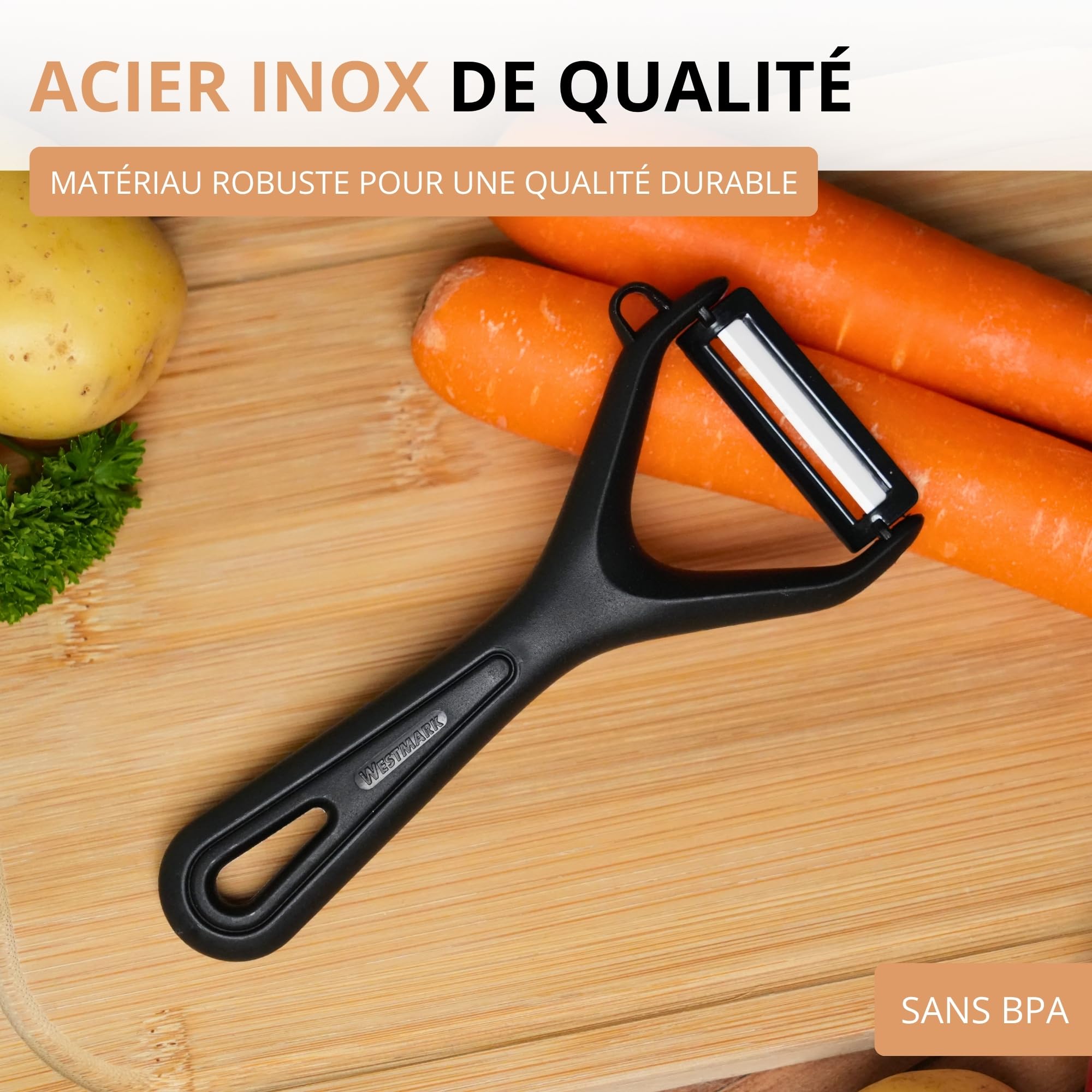 westmark-281122e1-plucheur-de-l-gumes-et-asperges-gentle-lame-c-ramique-mobile-e image 4