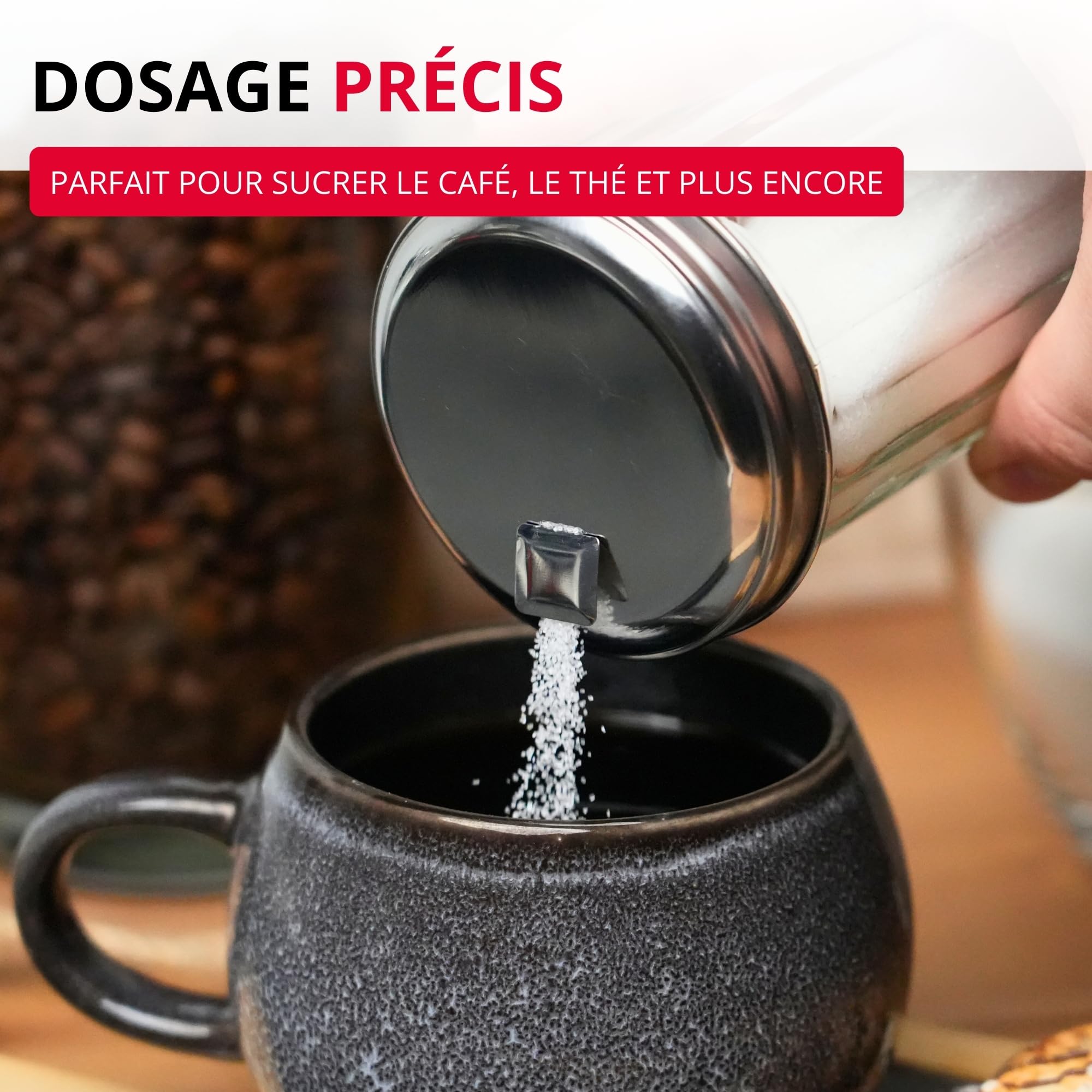 westmark-sucrier-doseur-new-york-65202260-300-ml-verre-et-acier-inoxydable-argen image 3