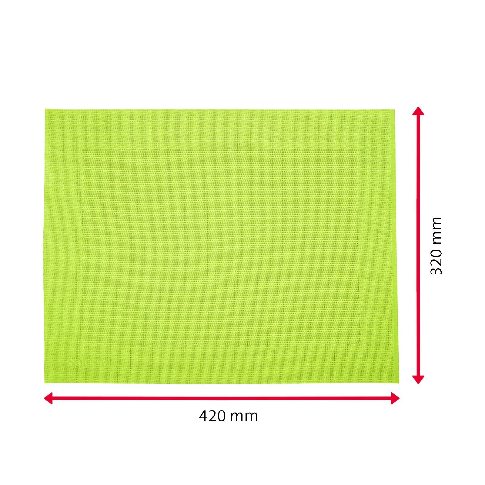 westmark-saleen-home-set-de-4-sets-de-table-synth-tiques-42-x-32-cm-vert-aspect- image 6
