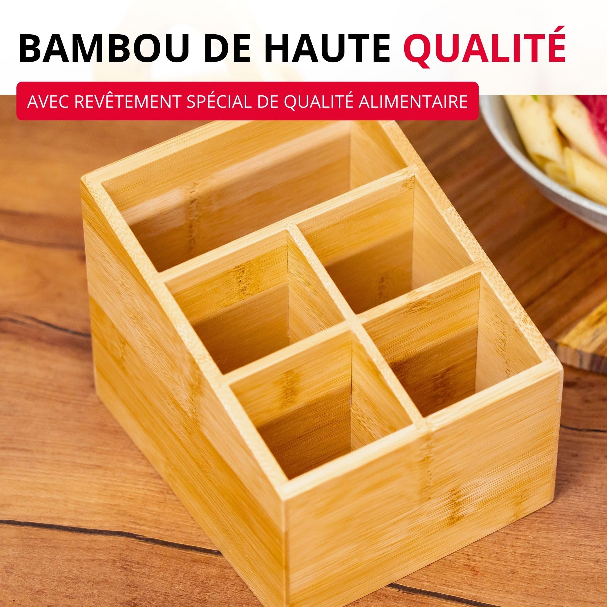 westmark-tapas-friends-69842270-organisateur-de-cuisine-en-bambou-5-compartiment image 6