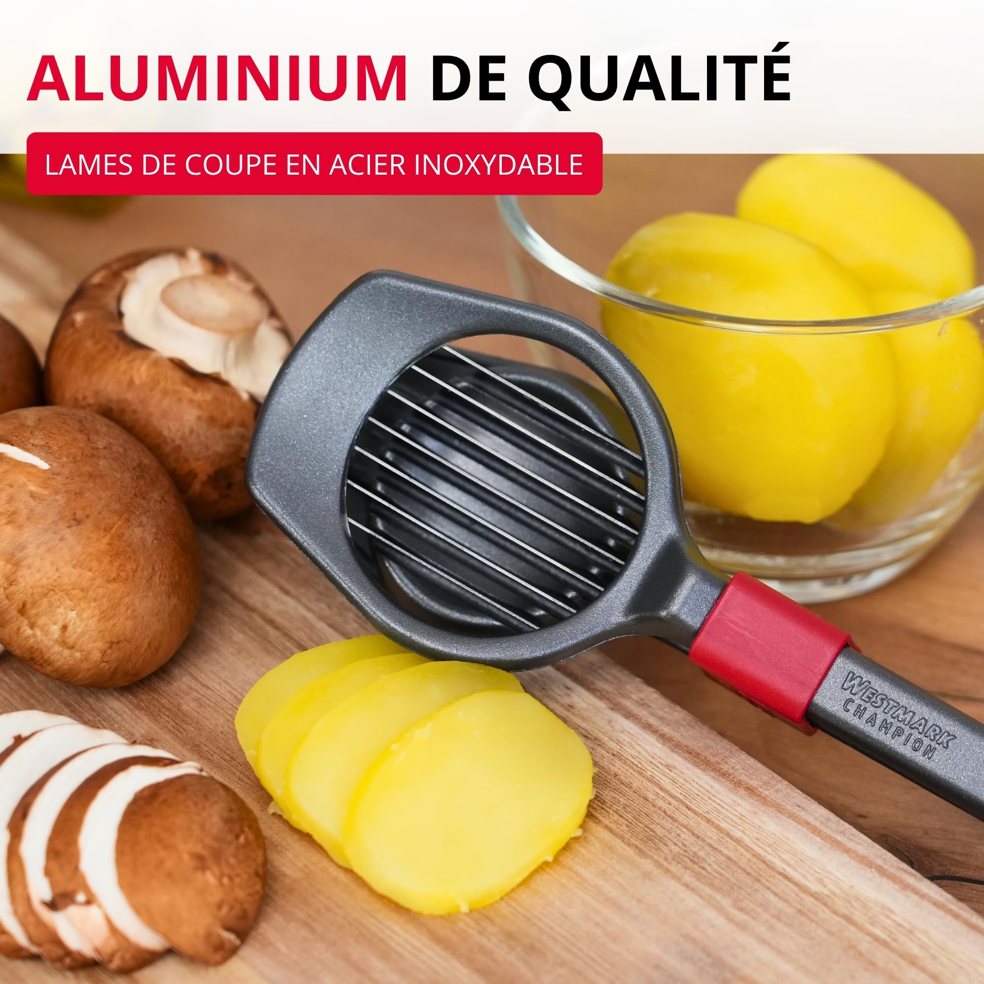 westmark-51707760-coupe-fruits-et-champignons-champion-black-edition-trancheuse- image 5