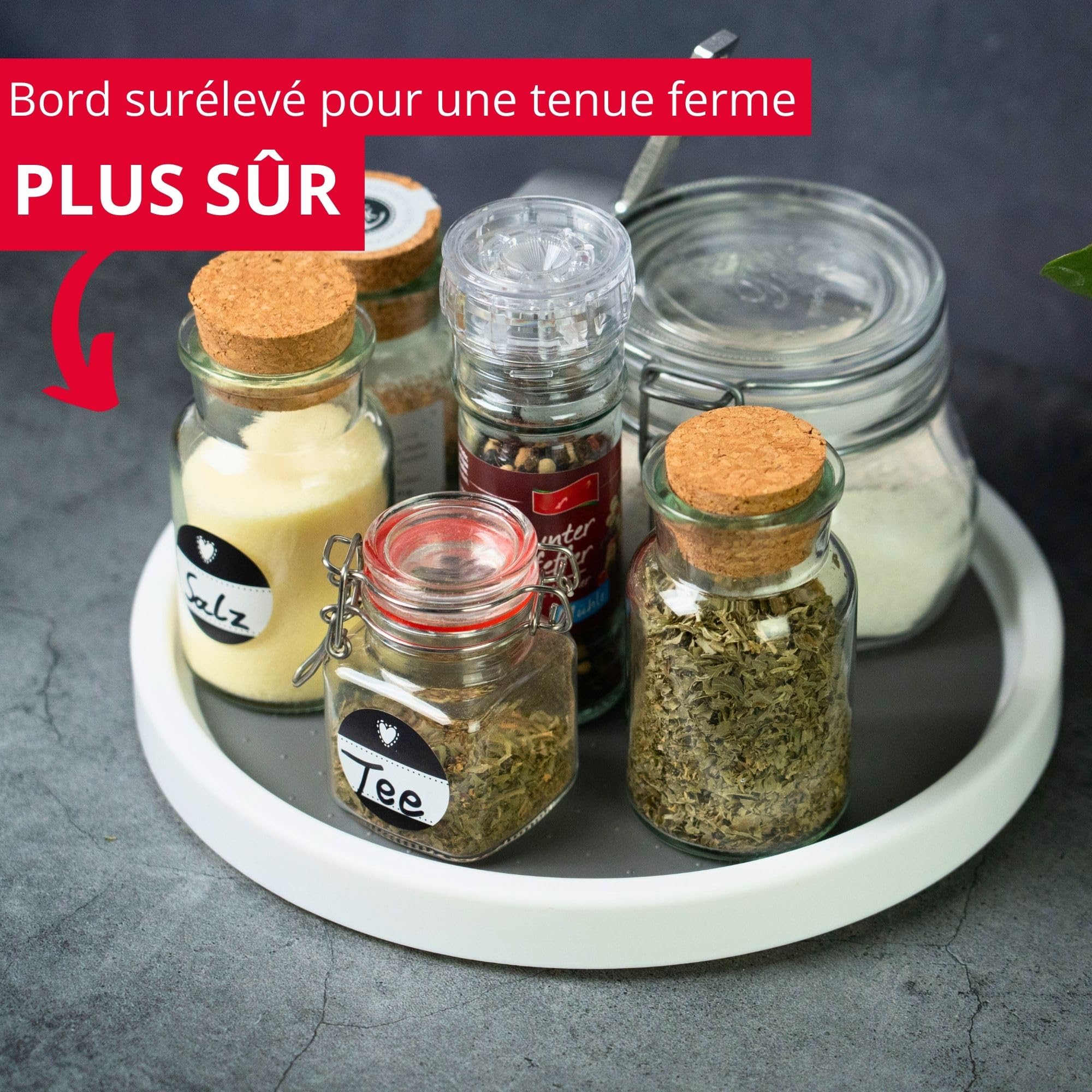 westmark-plateau-tournant-ronda-255-mm-organisateur-rotatif-360-antid-rapant-pou image 5