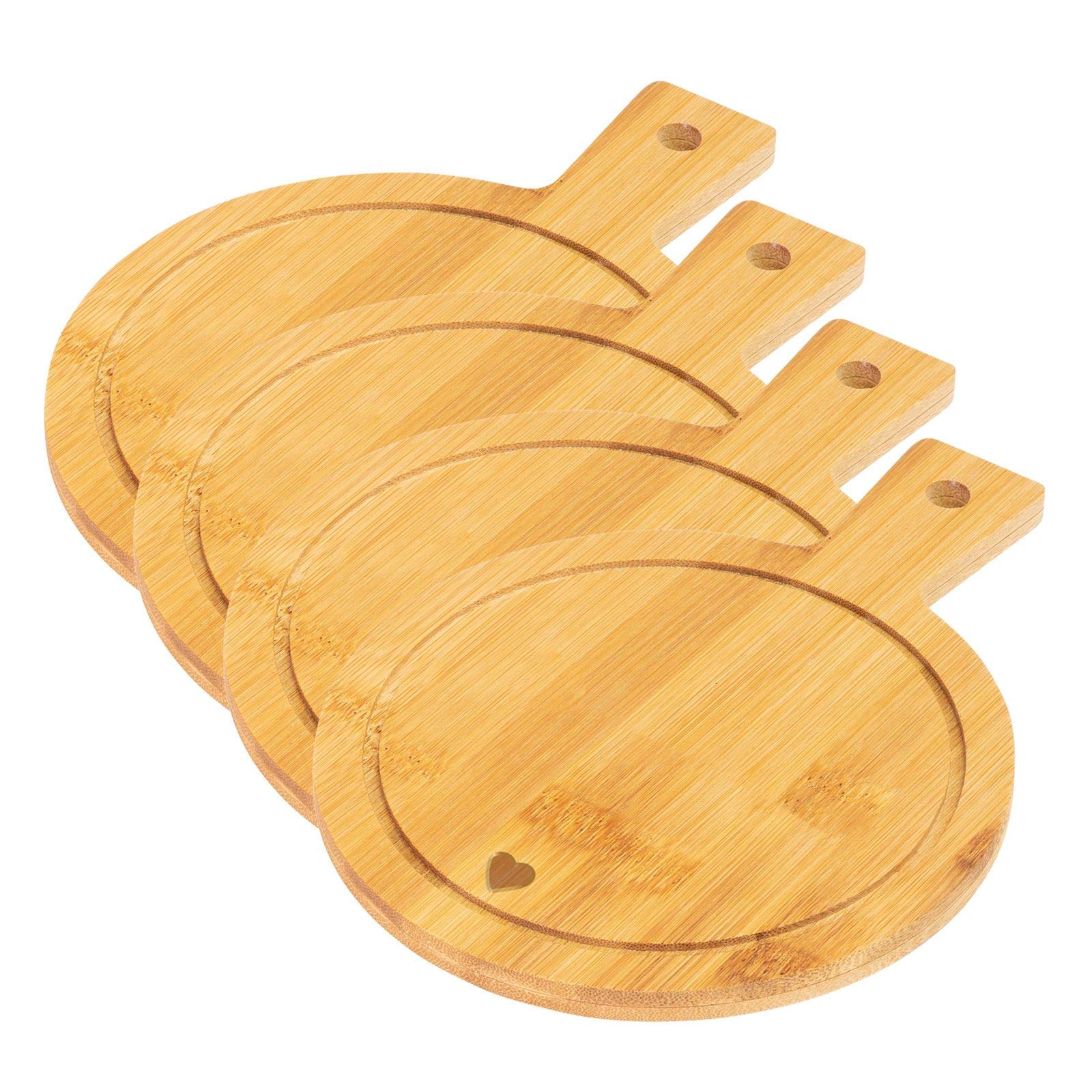 westmark-tapas-friends-697322eb-lot-de-4-planches-de-service-rondes-en-bambou-mo image 1