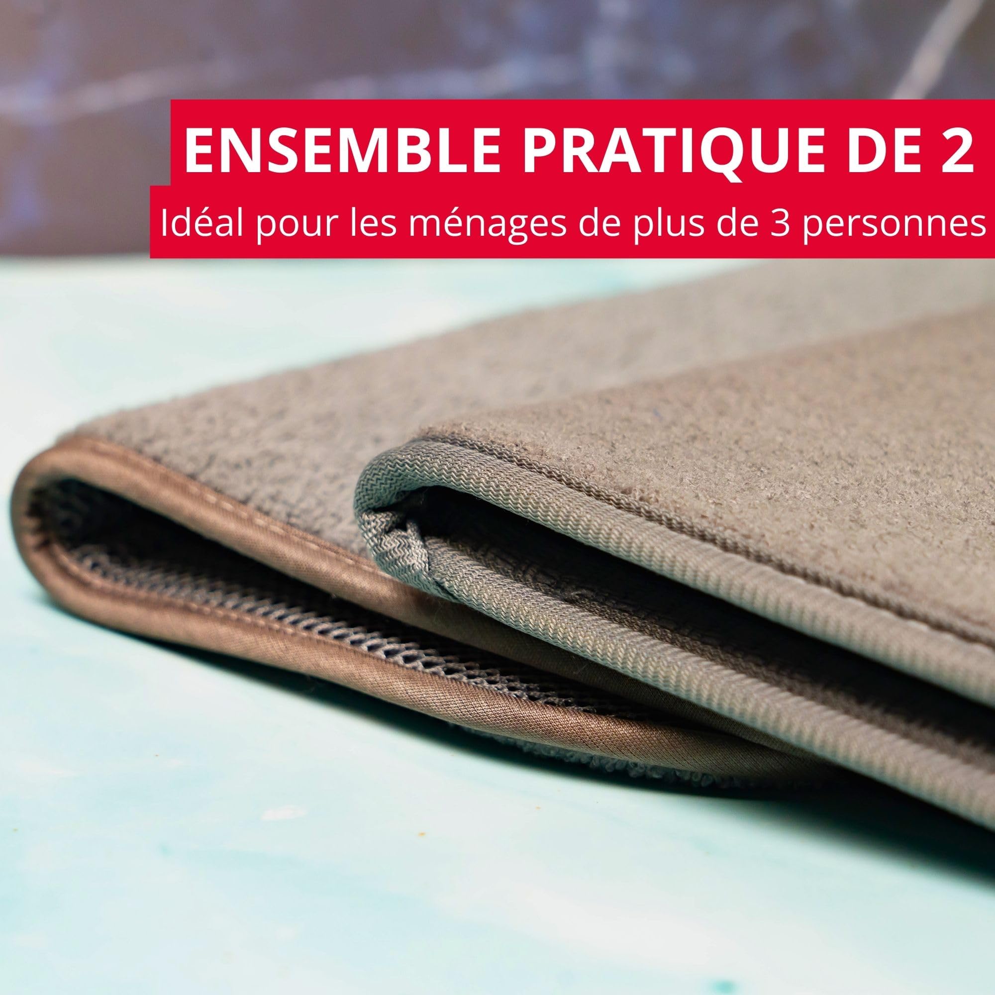 westmark-tapis-d-gouttage-en-microfibre-tr-s-absorbante-lot-de-2-36-x-44-cm-gris image 5