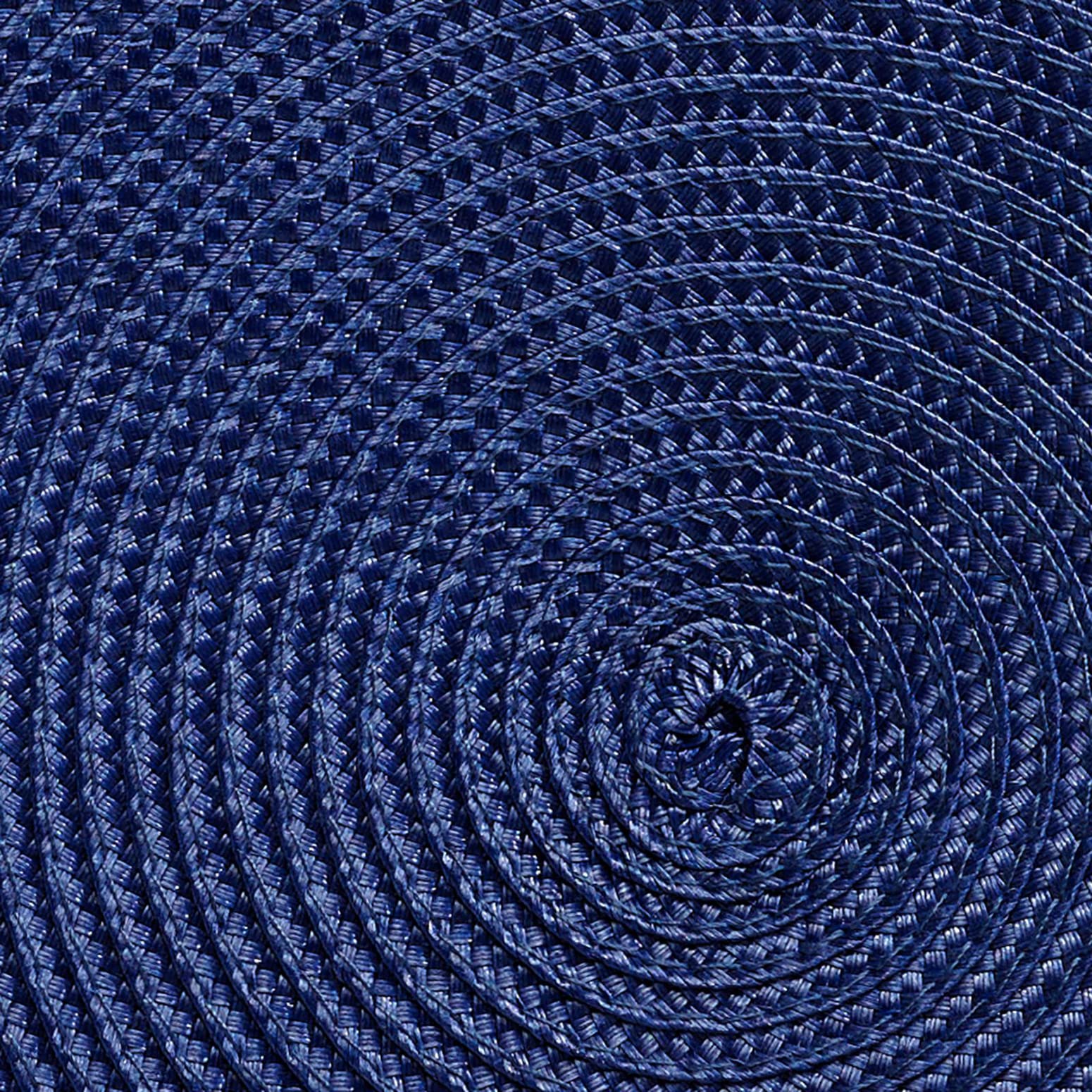westmark-circle-sets-de-table-ronds-38-cm-bleu-gris-lot-de-4-coton-polypropyl-ne image 3