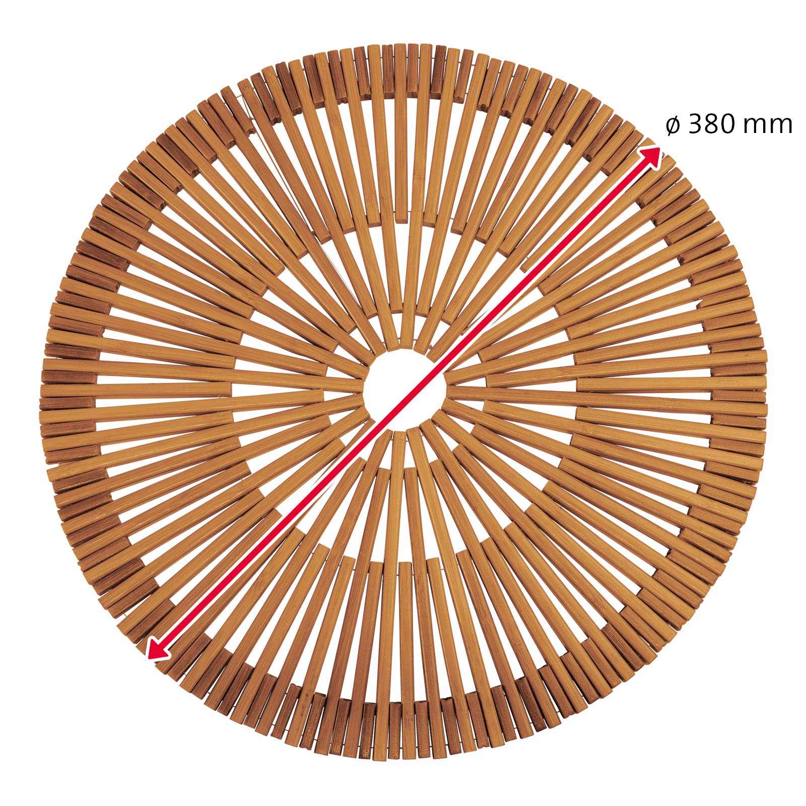 westmark-701422e1-set-de-table-rondo-en-bambou-fait-main-rond-38-cm-edition-sale image 3