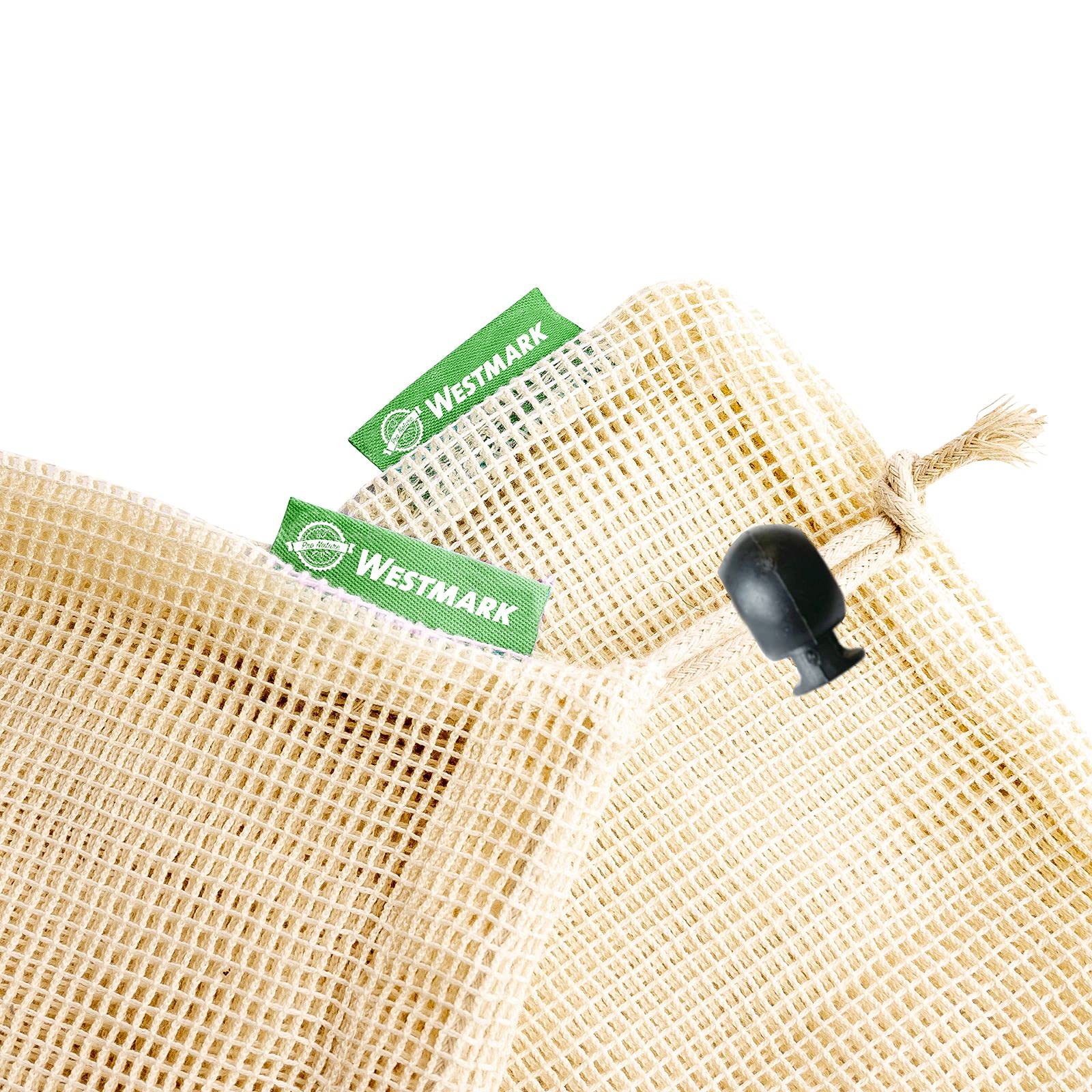westmark-52372260-sacs-fruits-et-l-gumes-ko-lot-de-2-beige image 5