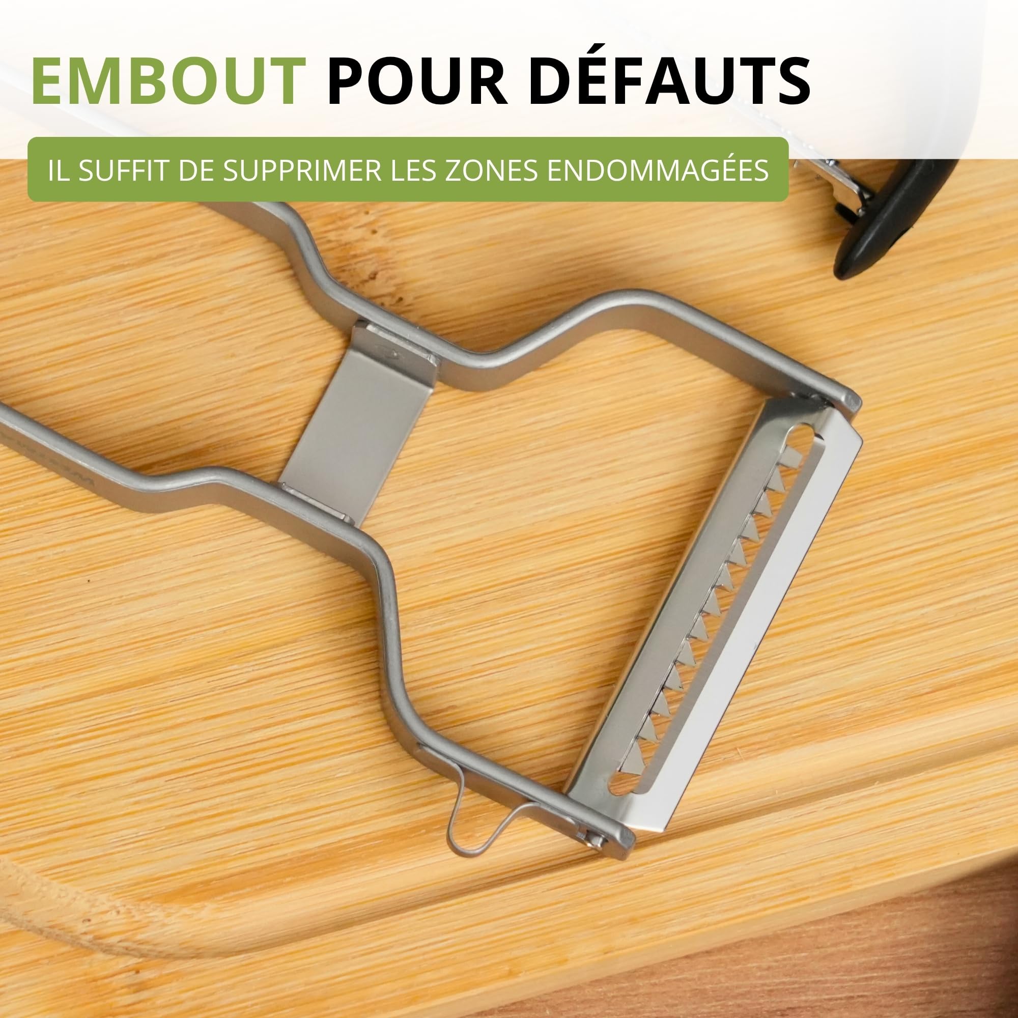 westmark-coupe-l-gumes-julienne-en-acier-inoxydable-lame-dentel-e-pour-bandes-de image 5