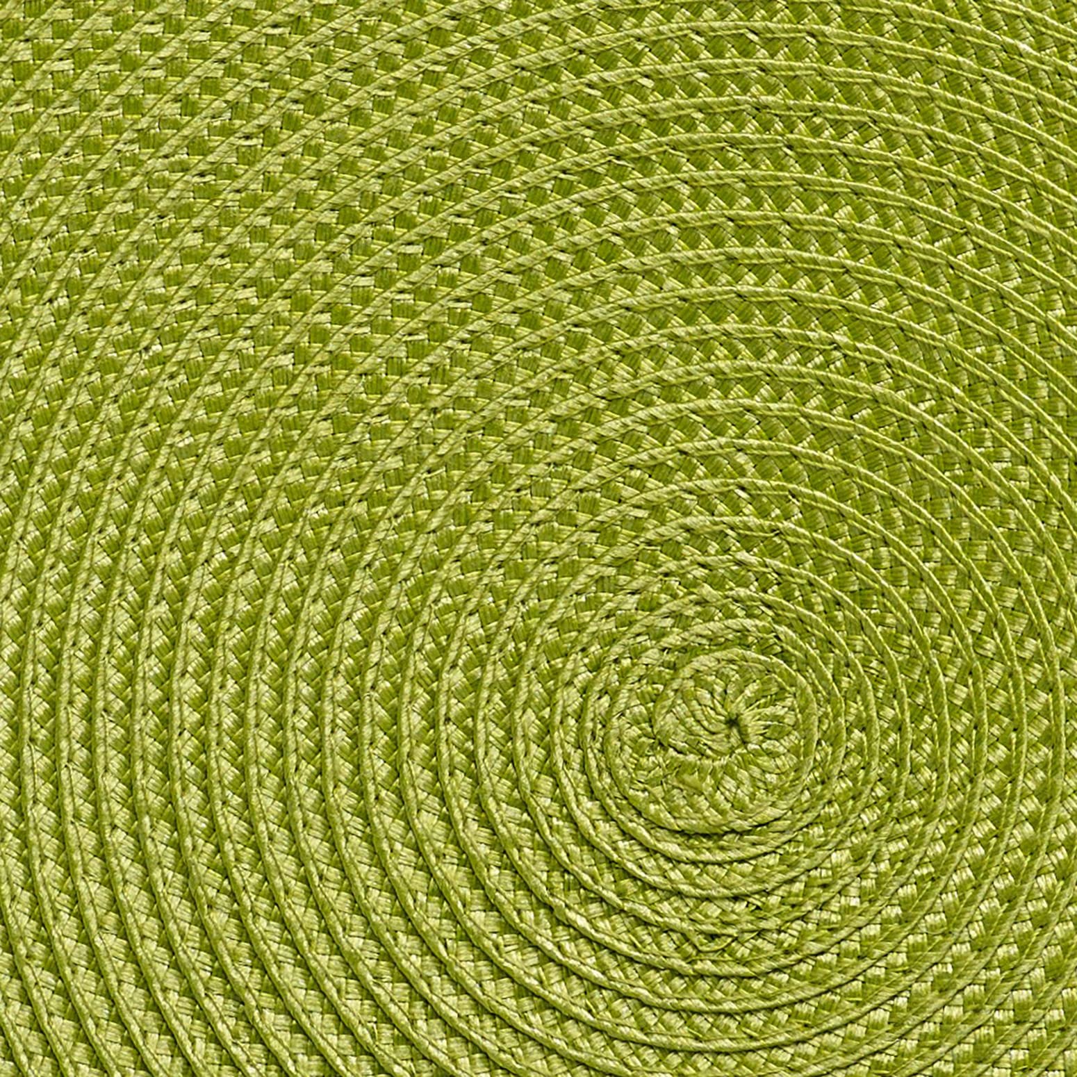 westmark-circle-01211095154-lot-de-4-sets-de-table-ronds-lavables-vert-38-cm-cot image 3