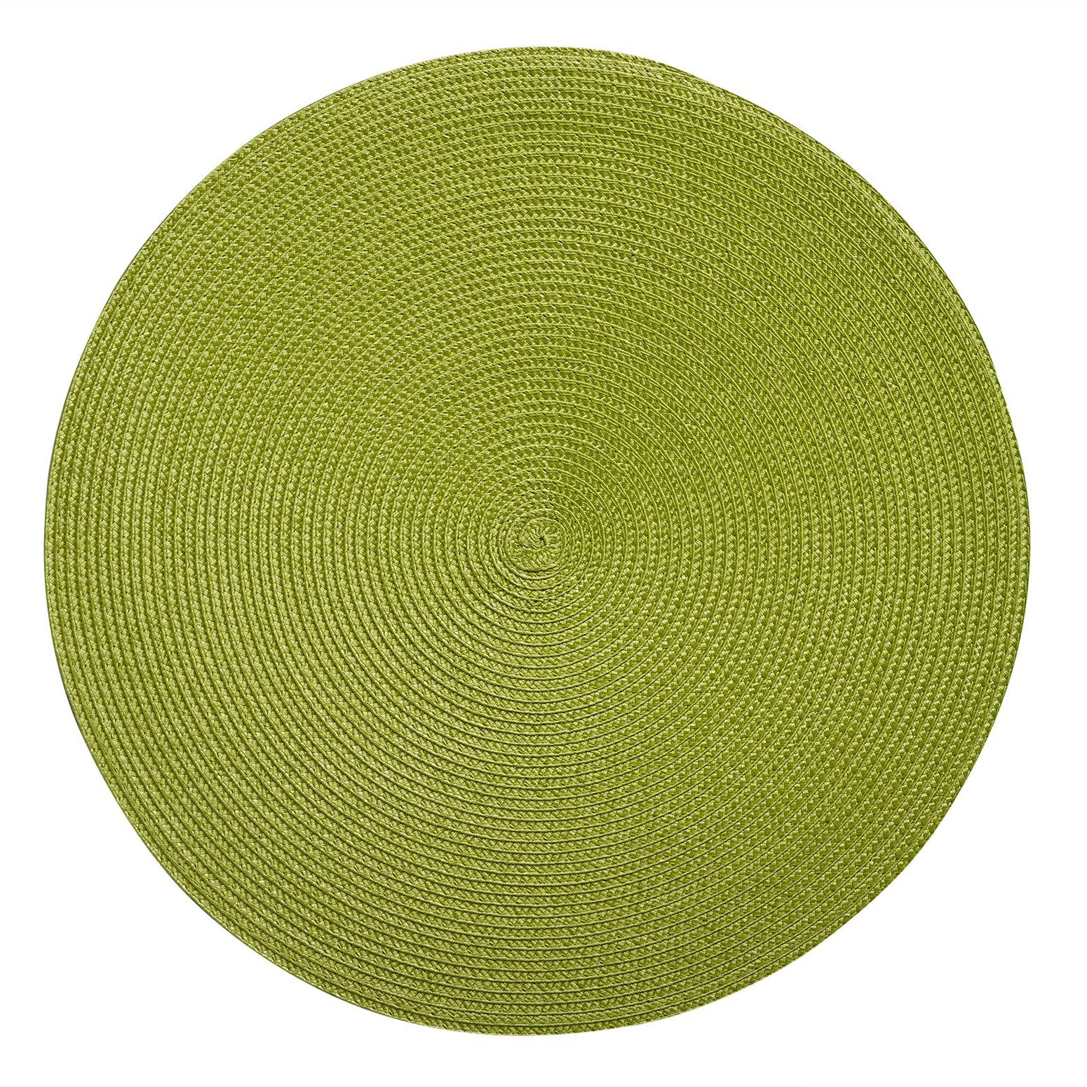 westmark-circle-01211095154-lot-de-4-sets-de-table-ronds-lavables-vert-38-cm-cot image 2