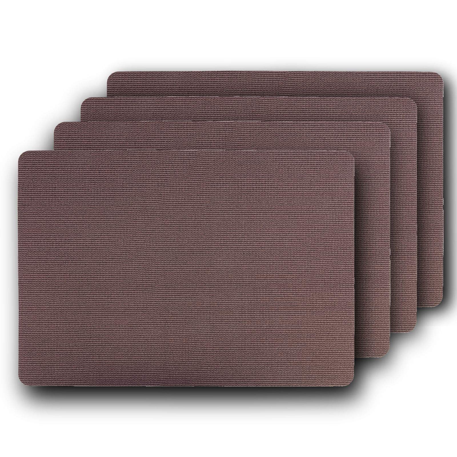 westmark-terra-01057006150-set-de-4-sets-de-table-43-x-30-cm-plastique-marron image 1