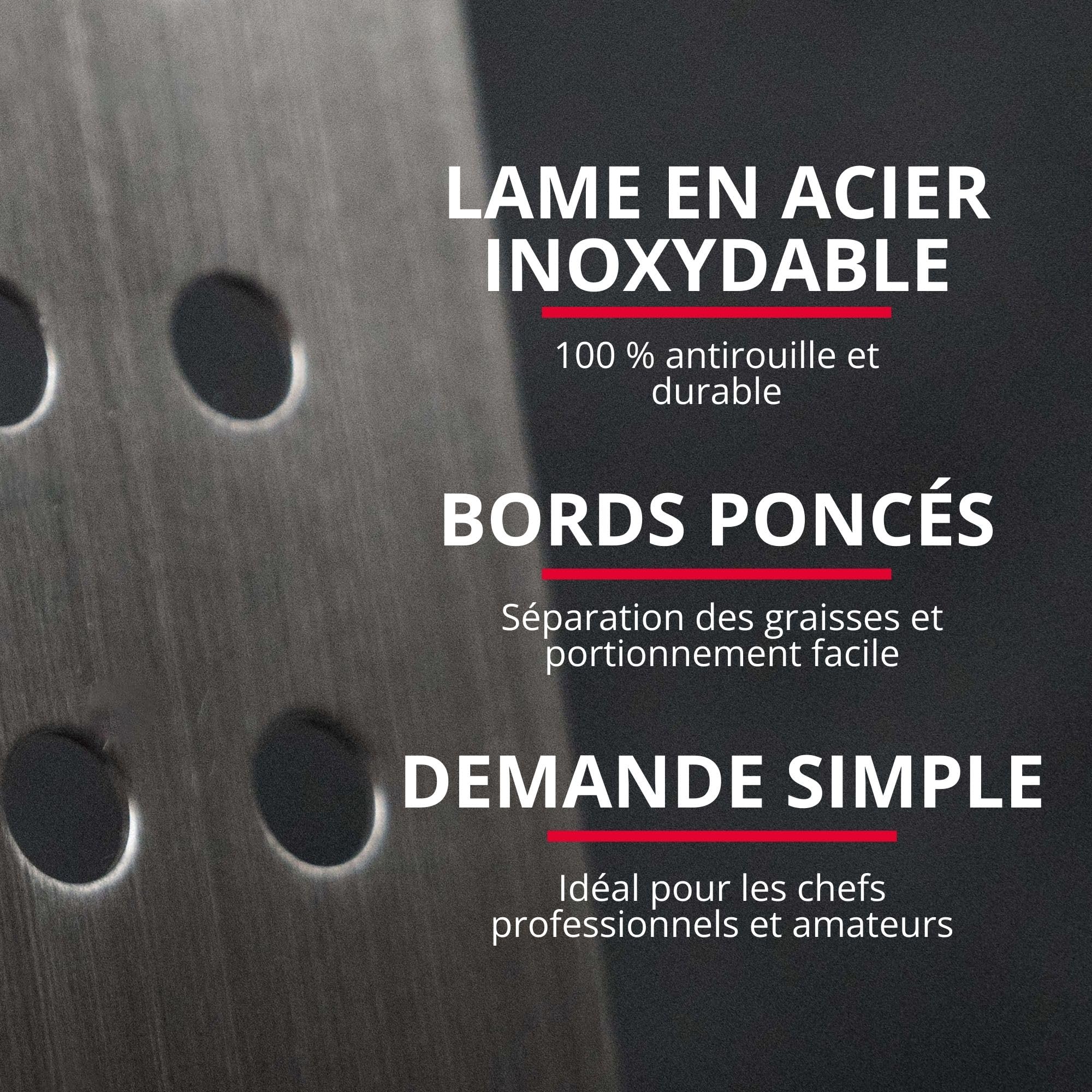 westmark-master-line-13442270-spatule-professionnelle-coud-e-rigide-lame-9-x-11- image 5