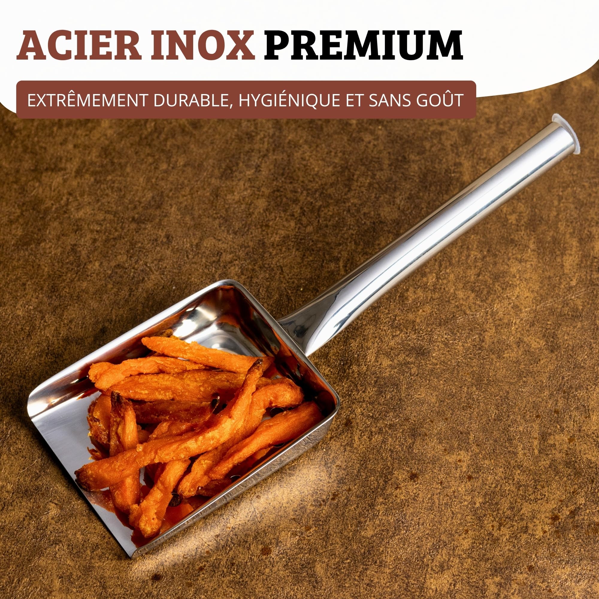 westmark-pelle-popcorn-frites-professionnelle-en-acier-inoxydable-26-cm-perfor-e image 4