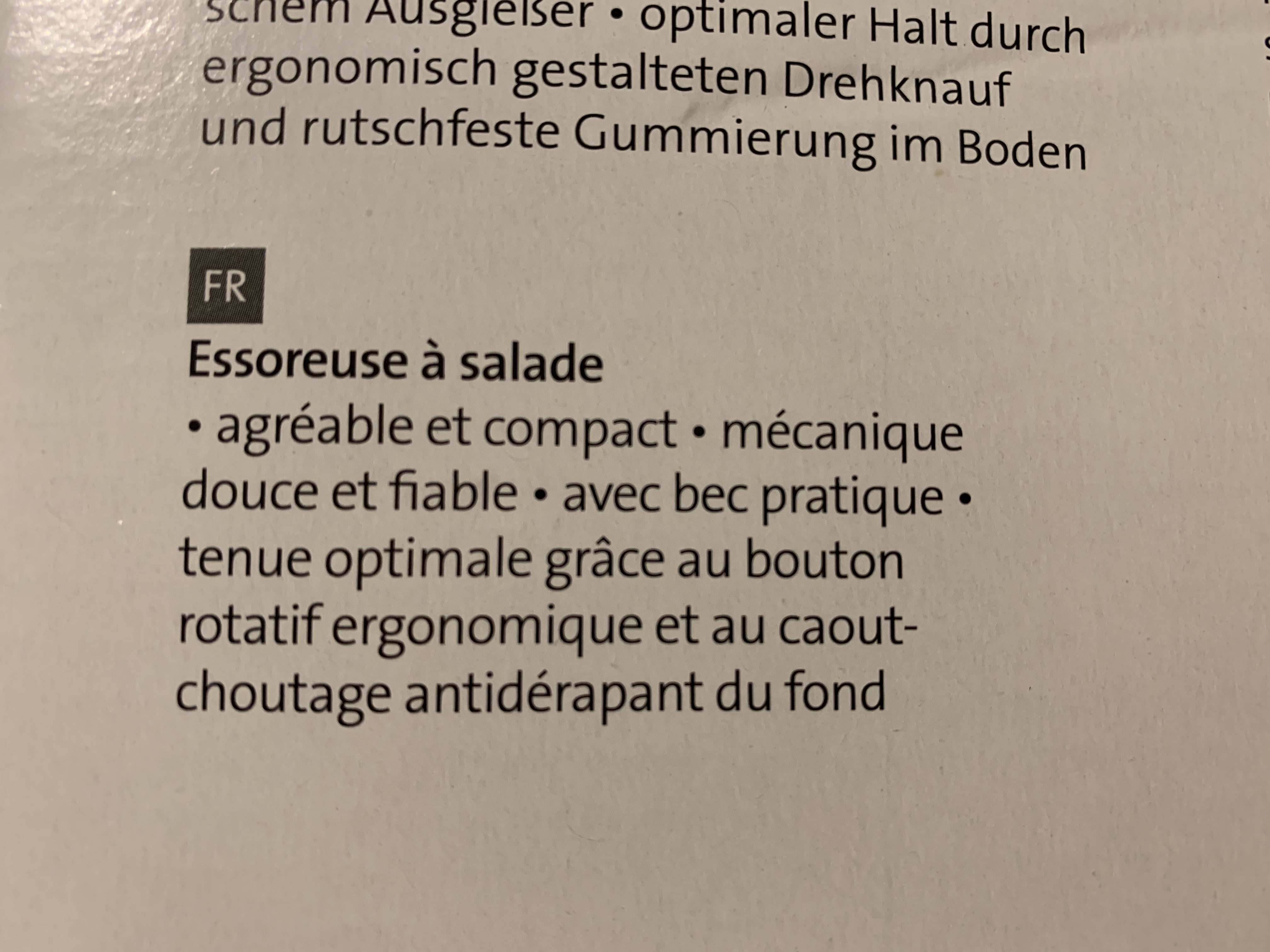 Mieux que ma précédente